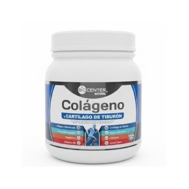 Colageno + Cartilago de Tiburon + Vitaminas + Minerales x 600 g - BioCenter Natural