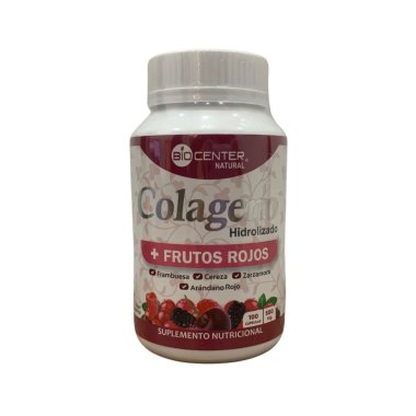 Colageno + Frutos Rojos x 100 unidades - BioCenter Natural