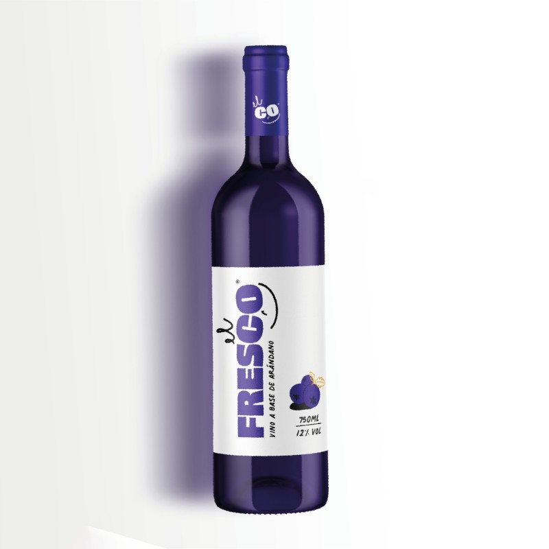 Vino de Arandanos x 750 ml - El Fresco