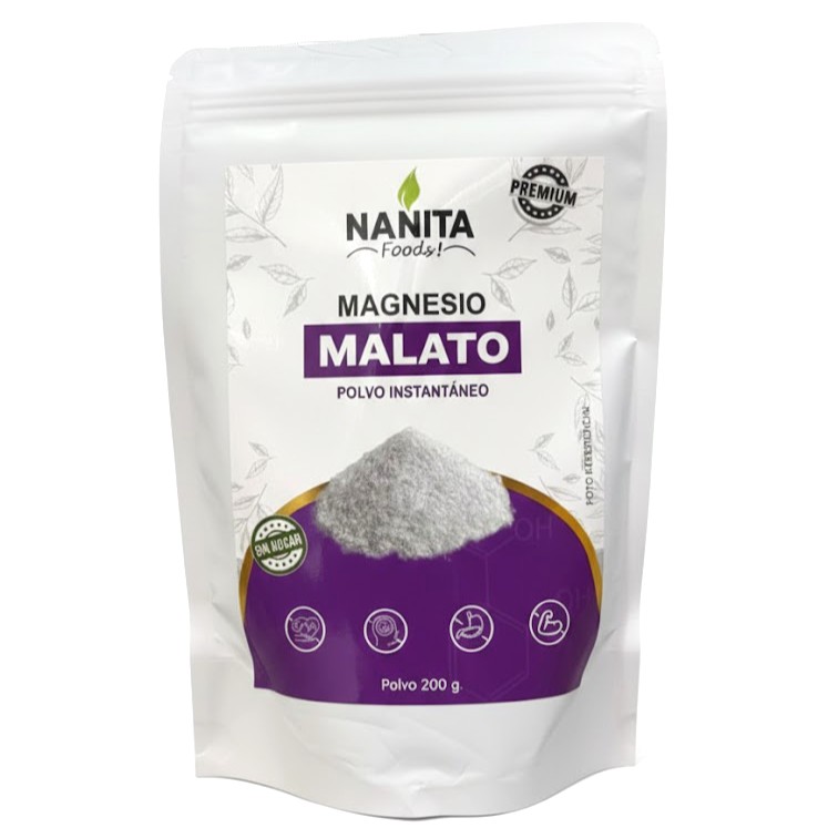 Malato de Magnesio x 200gr - Nanita