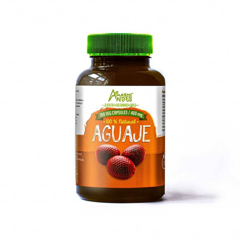 Capsulas Aguaje 100u x 400mg - Amazon Andes