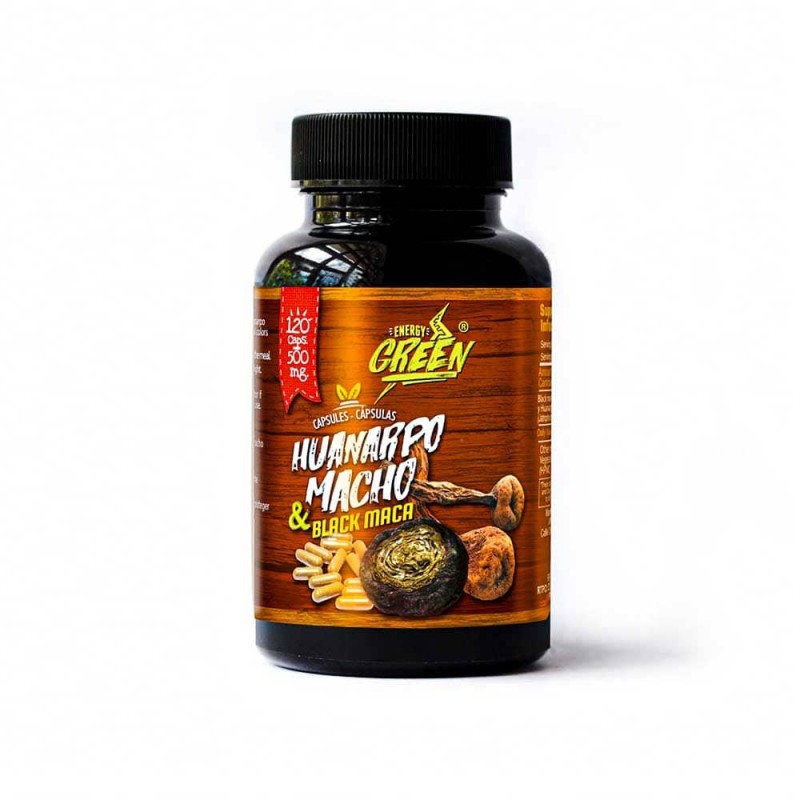Capsulas Maca negra + Huanarpo macho 120u x 500mg - Amazon Andes