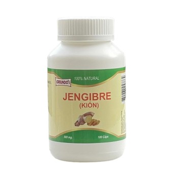Jengibre en Capsulas 100u x 500mg - Oriundos