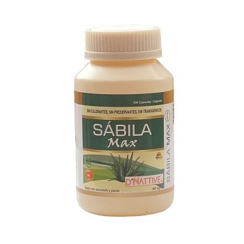 Sabila max en Capsulas 100u x 500mg- DNattive