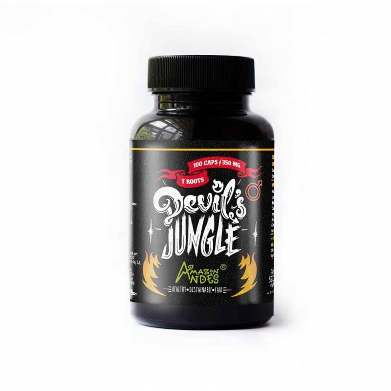 Capsulas Devils Jungle Hombre (7raices) 100x350mg - Amazon Andes