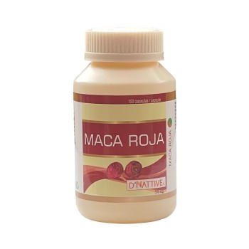 Maca Roja en capsulas 100u x 500mg - DNattive