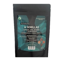 [NUCS00200] 4 Semillas en Polvo x 200 g - Nutrivas