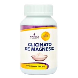 [NAGM00100] Glicinato de Magnesio en Capsulas - Nanita