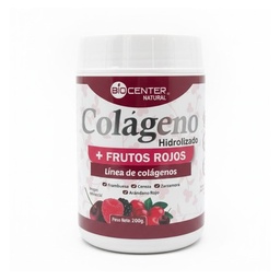 [BNCFR0200] Colageno + Frutos Rojos x 200 g - BioCenter Natural