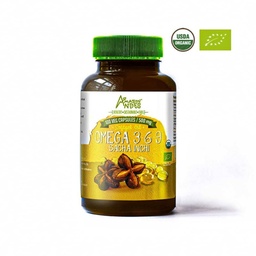 [AASI00100] Capsulas Omega 3, 6, y 9 Sacha Inchi Organico100ux 500mg - Amazon Andes