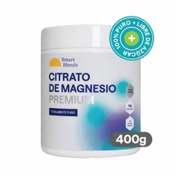 [SBMP00400] Citrato de Magnesio Hidratado Premium x 400g - Smart Blends